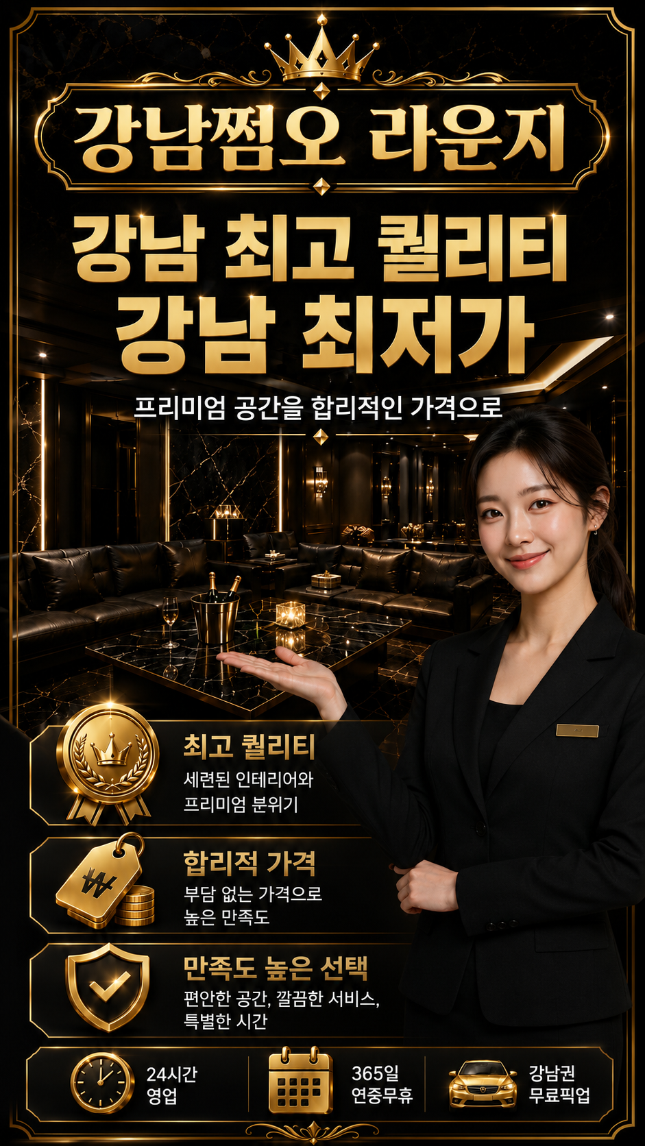강남 라운지 프리미엄 공간 안내